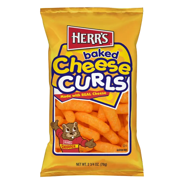 Gluten Free Baked Cheese Curls