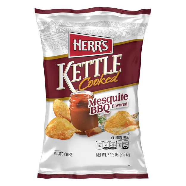 Gluten Free Mesquite BBQ Kettle Cooked Potato Chips