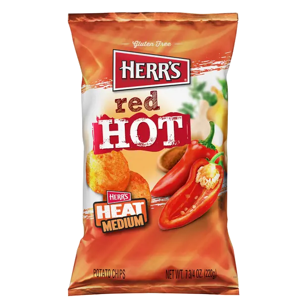Gluten Free Red Hot Potato Chips