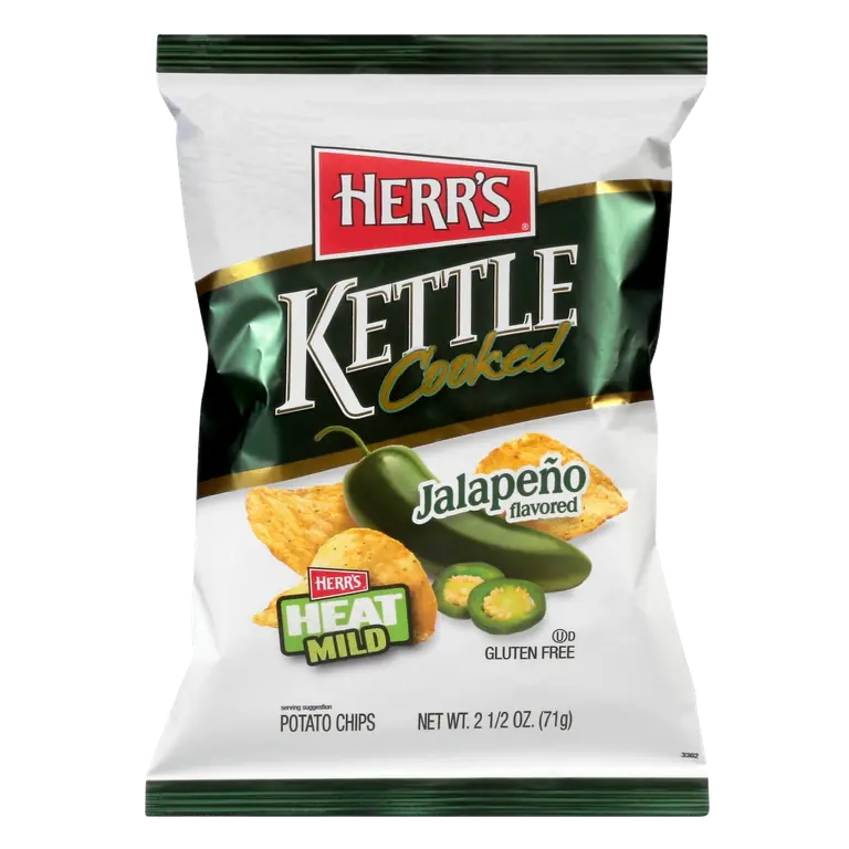Kettle Cooked Jalapeo Flavored Potato Chips