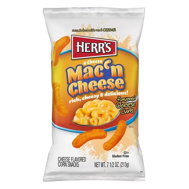 Mac & Cheese Flavored Curls