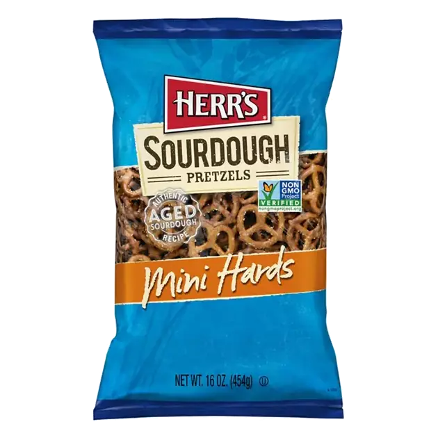 Mini Hards Sourdough Pretzels