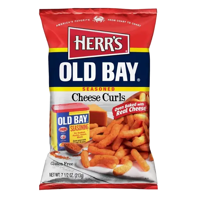 Old Bay Cheese Curls, Seasoned