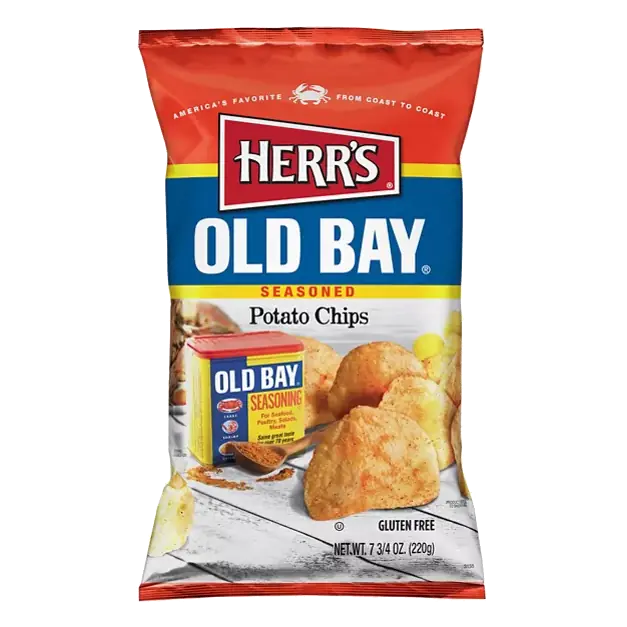 Potato Chips, Old Bay, Seasoned