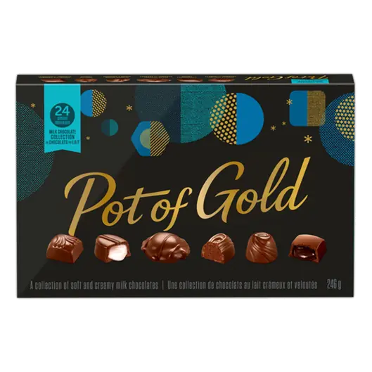 Pot of Gold Assorted Candy Dark Chocolate 245 g