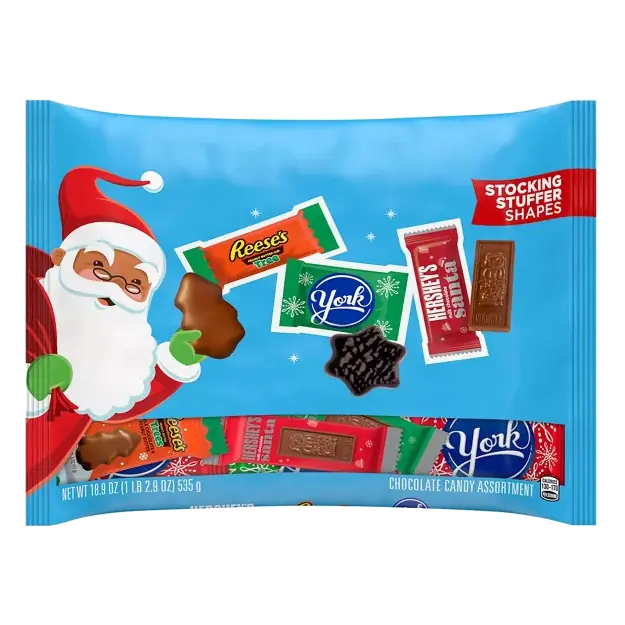 Chocolate Candy Assortment, Stocking Stuffer Shapes