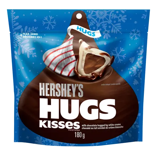Chocolate Kiss Shaped Hugs 180 g