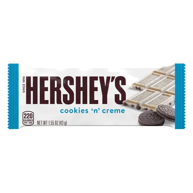Cookies 'n' Creme Candy Bar
