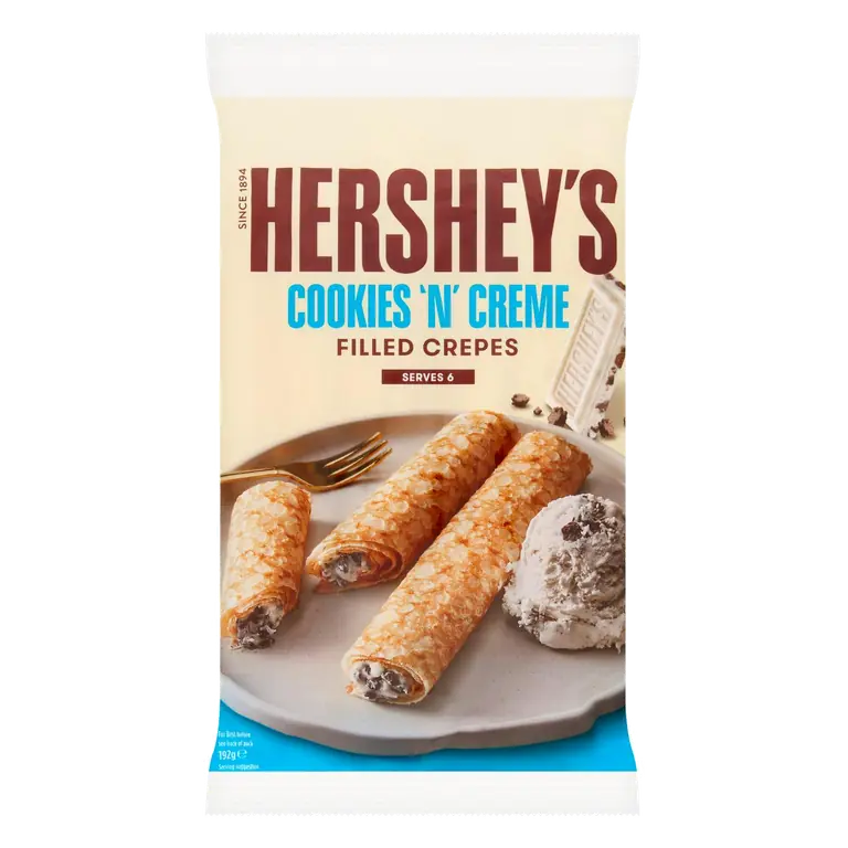 Cookies N Creme Filled Crepes 192g