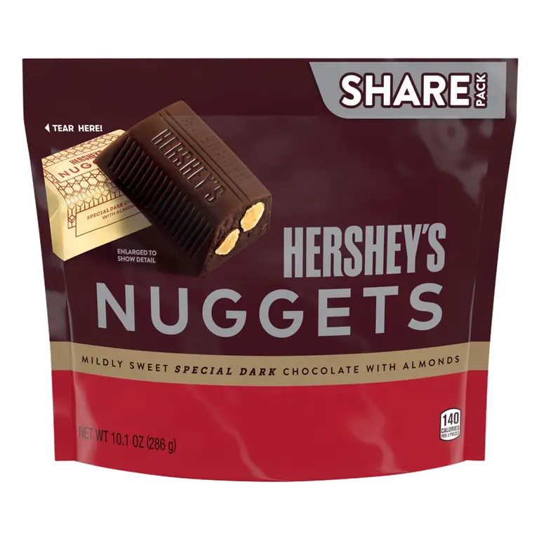 Dark Chocolate with Almonds Nuggets