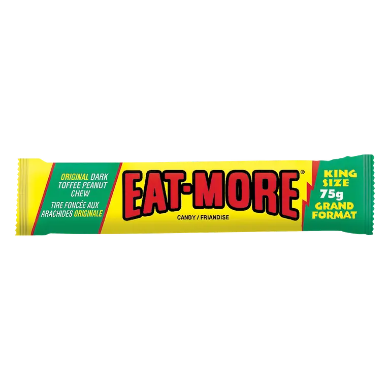 Eat-More Chocolate Bar Dark Toffee Peanut 75 g