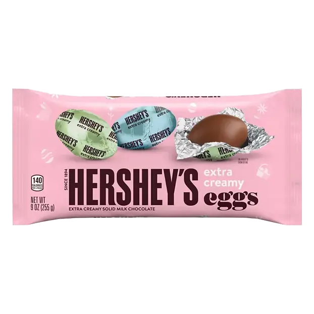 Extra Creamy Solid Milk Chocolate Eggs