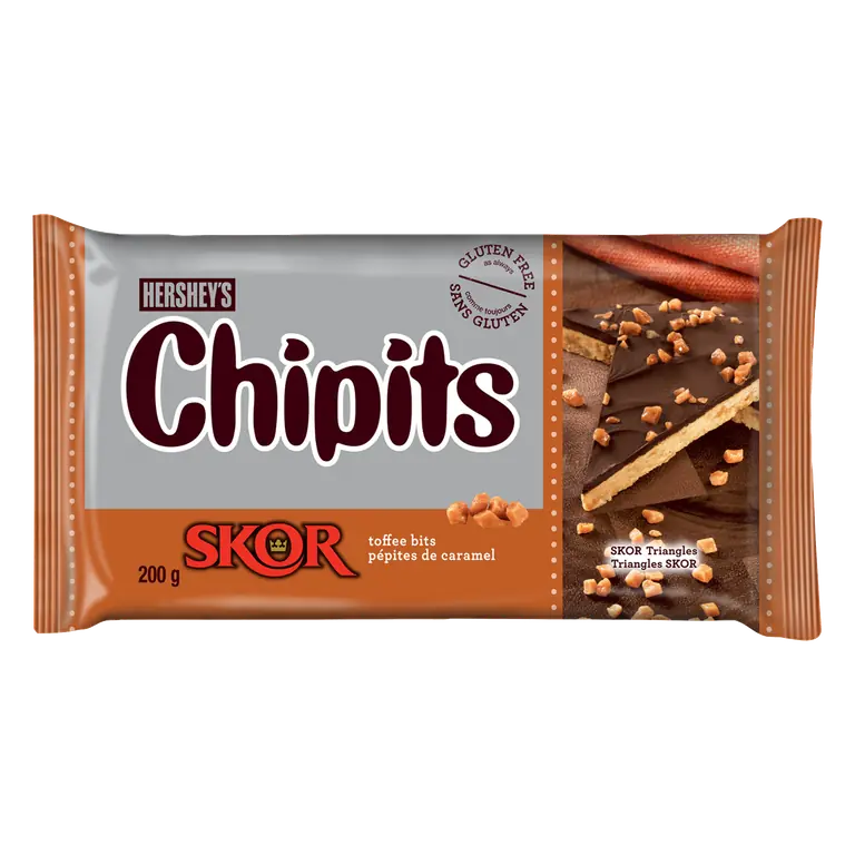 Gluten-Free Chipits Skor Toffee Bits 200 g
