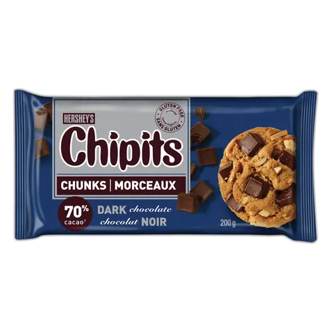 Chipits Dark Chocolate Chunks 200 g