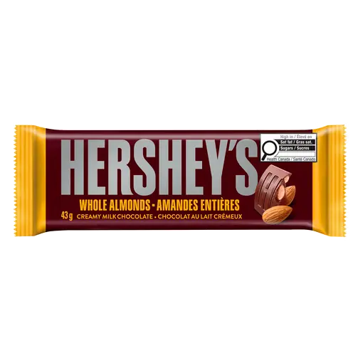 Chocolate Bar Whole Almond 43 g
