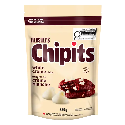 Gluten-Free Baking Chipits White Creme 835 g