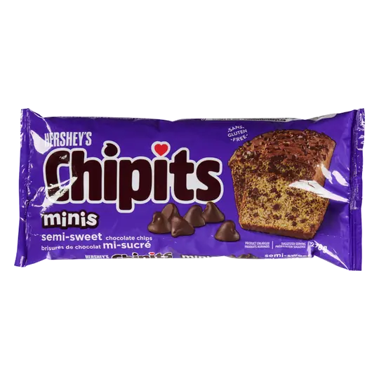 Gluten-Free Chipits Baking Pieces Chocolate Mini Chips 270 g