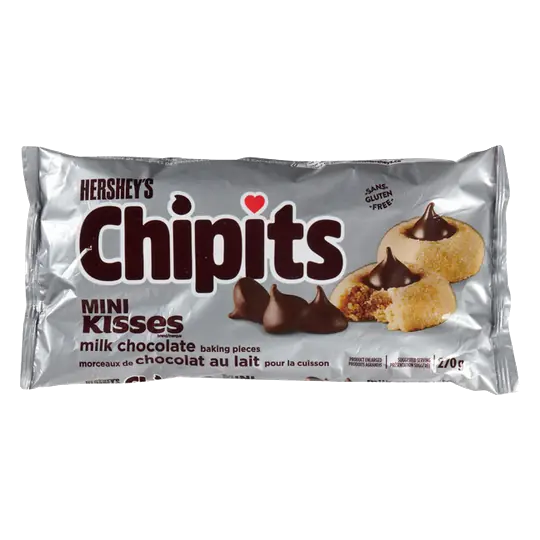 Gluten-Free Chipits Baking Pieces Chocolate Mini Kisses 270 g