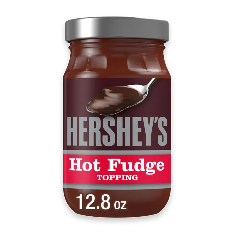 Hot Fudge Topping Jar
