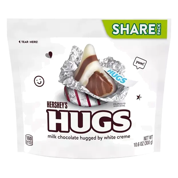 Milk Chocolate Hugged By White Creme