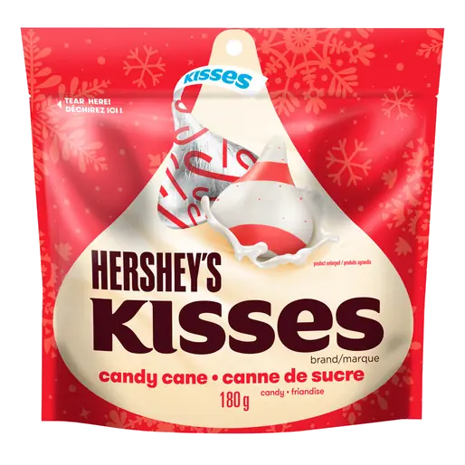 Kisses Chocolate Candy Cane 180 g
