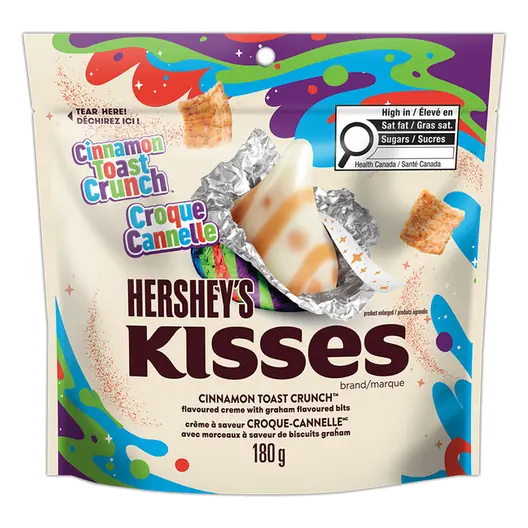 Hershey's Kisses Chocolate Cinnamon Toast Crunch 180 g
