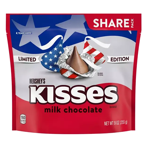 Kisses Milk Chocolate Share Pack