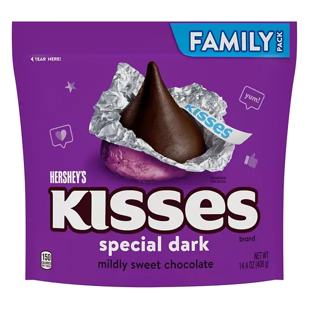Kisses Special Dark Chocolate Family Pack