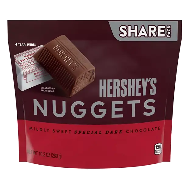 Mildly Sweet Special Dark Chocolate Nuggets