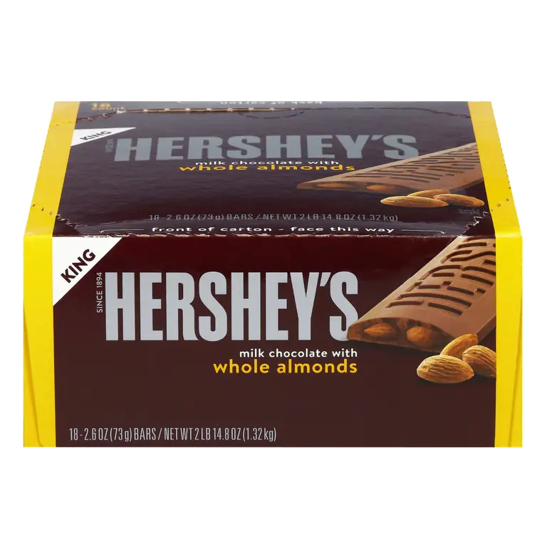 Milk Chocolate Bars with Almonds