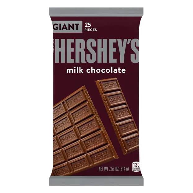 Milk Chocolate Candy Bar Giant Size