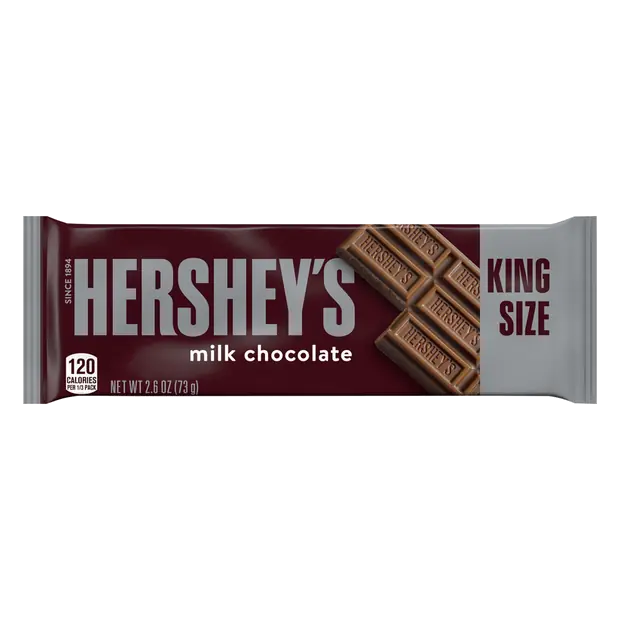 Milk Chocolate Candy Bar King Size