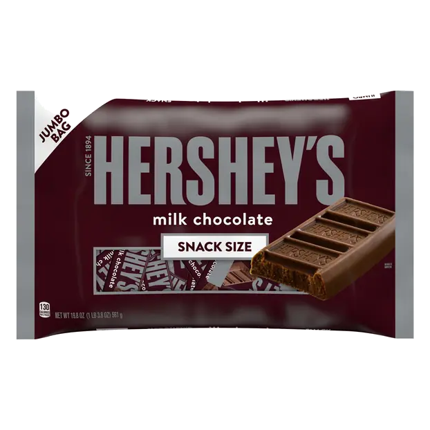 Milk Chocolate Candy Bars Snack Size Jumbo Bag