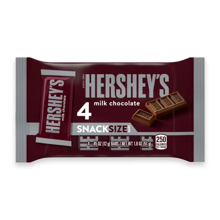 Milk Chocolate Snack Size Bar 4-Pack