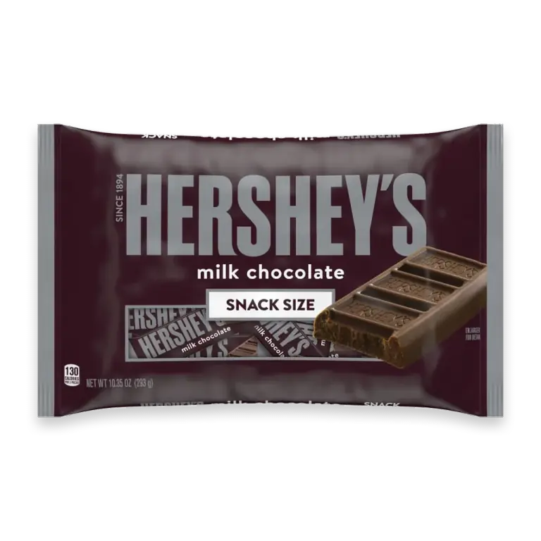 Milk Chocolate Snack Size Candy Bag
