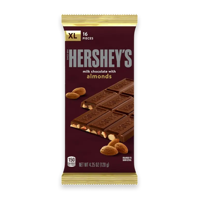 Milk Chocolate with Almonds XL Candy Bar