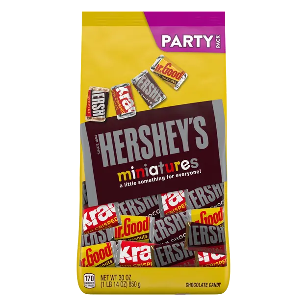 Miniatures Assorted Chocolate Candy Party Pack