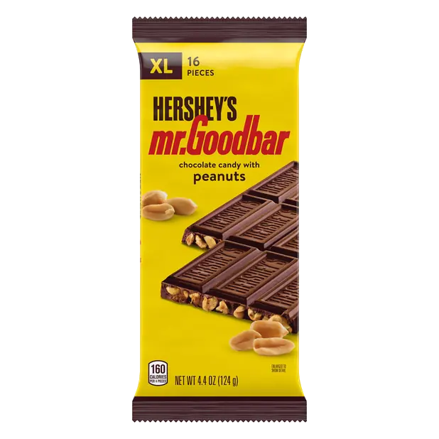 Chocolate Candy Bar with Peanuts XL