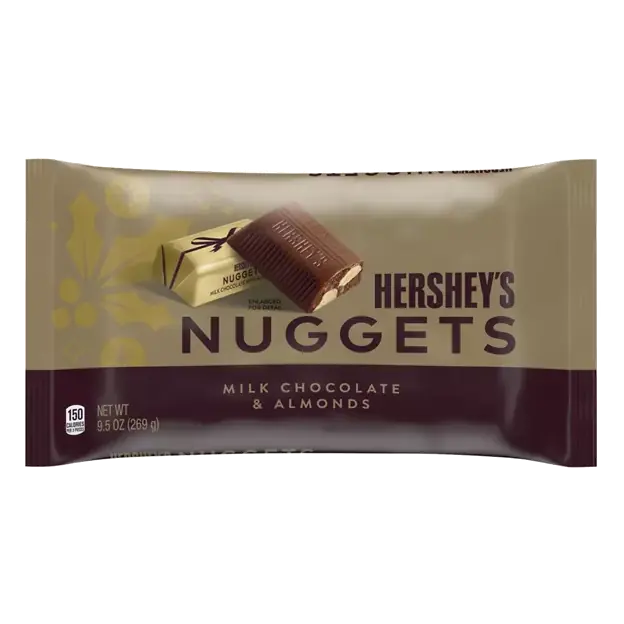 Nuggets, Milk Chocolate & Almonds