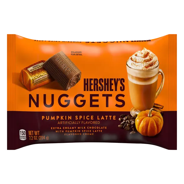 Nuggets Pumpkin Spice Latte Halloween Chocolate Candy