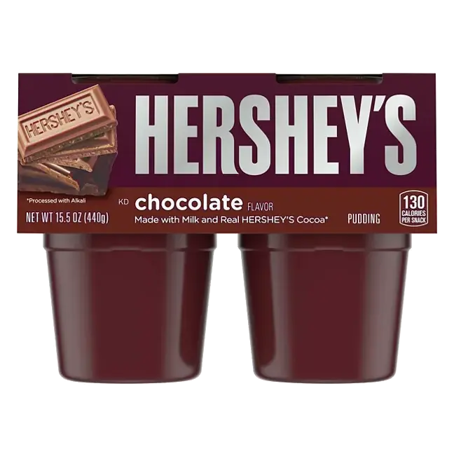Pudding, Snack Cups Chocolate