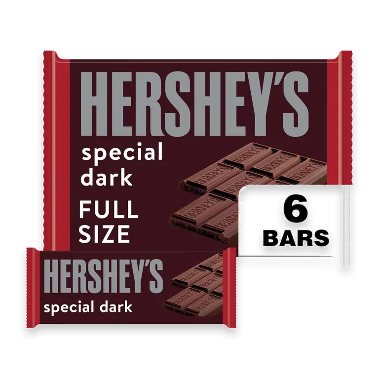 SPECIAL DARK Mildly Sweet Chocolate S'mores Candy Bars