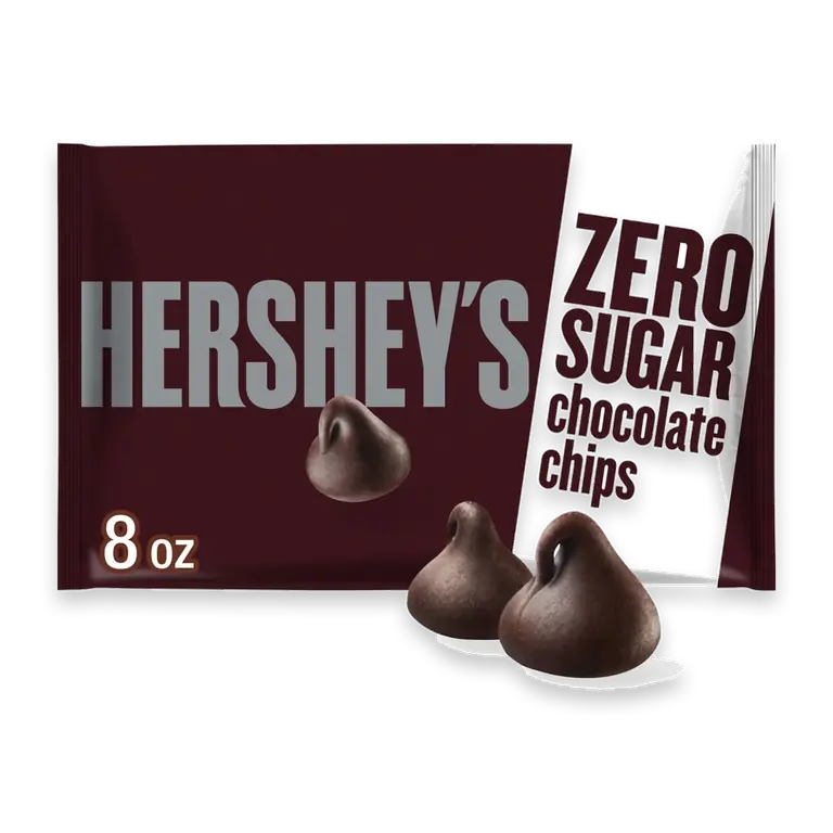 Zero Sugar Chocolate Baking Chips Bag