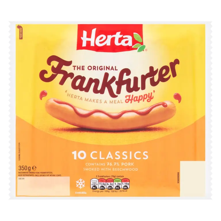 Classic Frankfurter 10 Pack