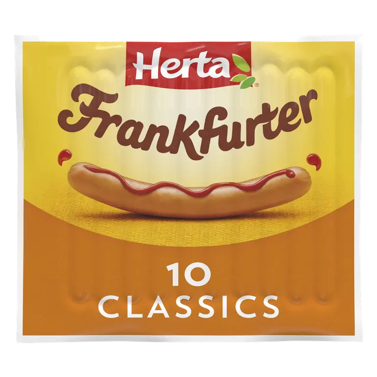 Herta The Original 10 Classics Frankfurters 350g