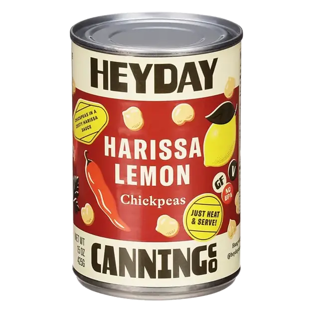 Medium Mild Harissa Lemon Chickpeas