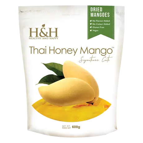 H & H Rich Dry Fruit Thai Honey Mango Dry Fruit 600 g