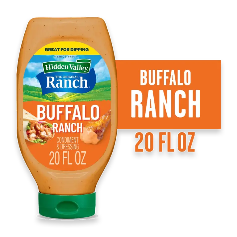 Buffalo Ranch Dip Sauce Condiment and Dressing