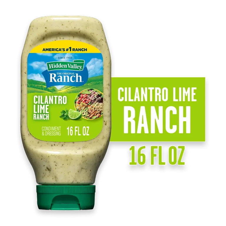 Cilantro Lime Ranch Salad Dressing