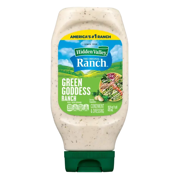 Original Green Goddess Ranch Dressing & Condiment Squeeze